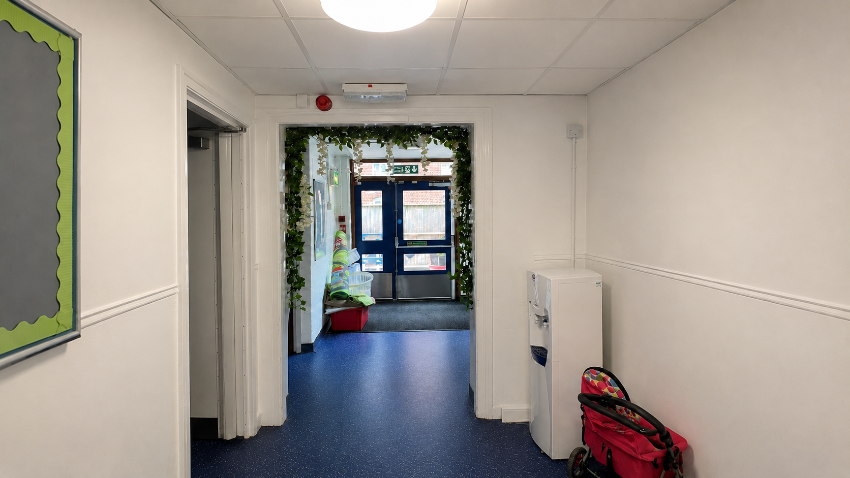 Millbank — corridor painting
